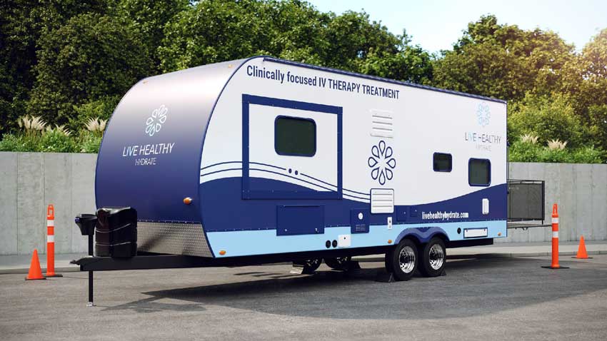 Mobile Hydration Unit Exterior